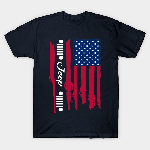 AMERICAN JEEP T-Shirt by MAX